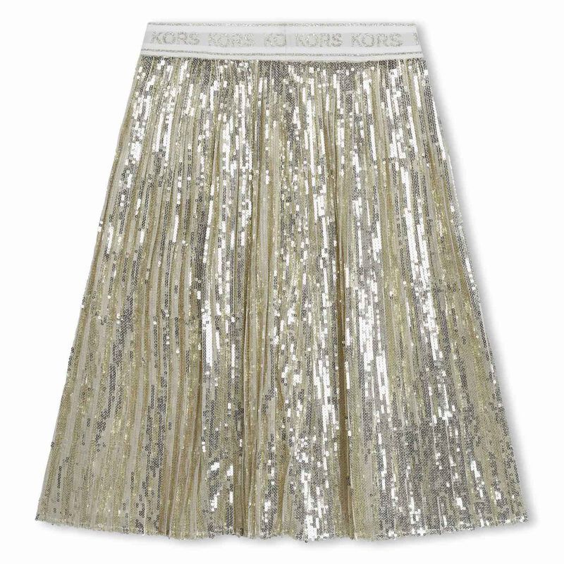 Michael Kors Sequined Pleated Skirt 4 - 6Y image number 1